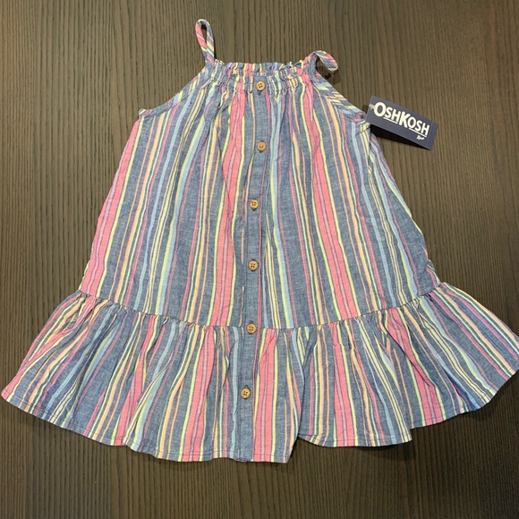 Osh Kosh muslin toddler dress-2T - Picture 2 of 4